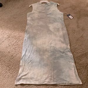 Lime, Green and White Dress